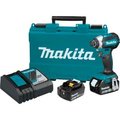 Makita Makita LXT Brushless Cordless Impact Driver Kit, 5.0Ah, Li-Ion, 18V, 0-3400RPM, 5L XDT13T